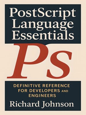 cover image of PostScript Language Essentials
